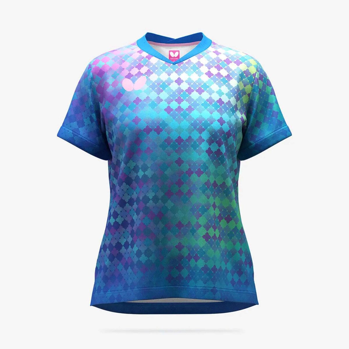 Butterfly Minalea Lady Shirt - Blue